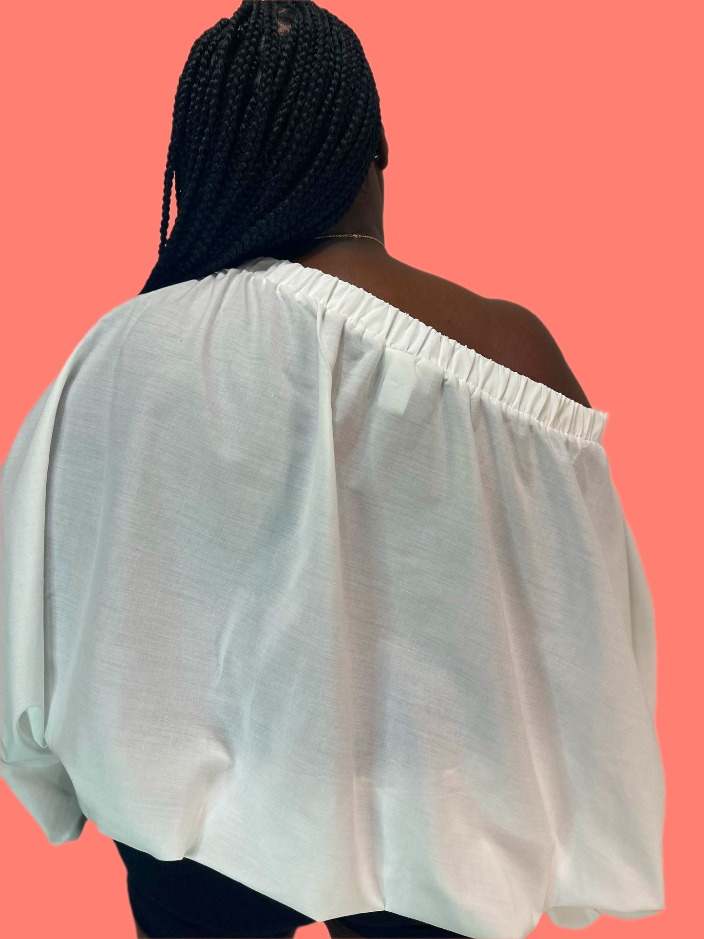 White Off The Shoulder Top